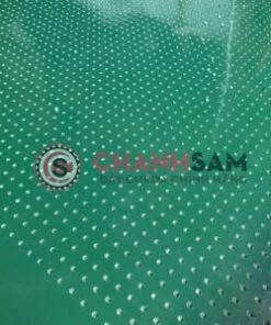 Băng Tải Xanh Đục Lỗ